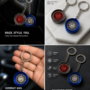 0C80F29E-5CBE-4DFA-BCE6-DCD7955DEAF4 SixthGear Alloy Wheel Keychain