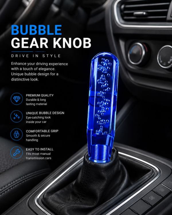 F7BE5B69-05CF-4507-AAD4-54C3D649C0E5 SixthGear CrystalShift™ Bubble Gear Knob
