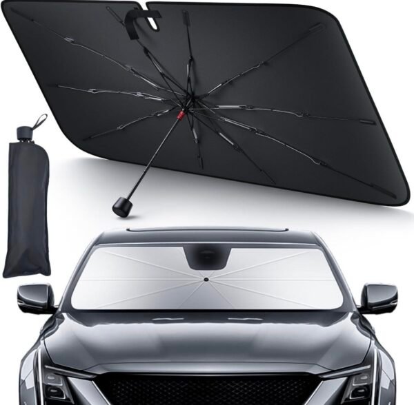 Screenshot Premium Foldable Car Sunshade Umbrella